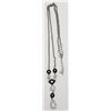Image 1 : LOOKS NEW! 925 STERLING NECKLACE WITH CIRCULAR