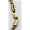 Image 4 : 2-GOLD TONED STERLING NECKLACES (1)ROPE DESIGN