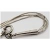 Image 3 : 2-LIQUID STERLING NECKLACES (1)DOUBLE STRANDED