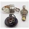 Image 1 : 3-VITNAGE STERLING PENDANTS: (1)MARKED BRYAN