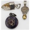 Image 2 : 3-VITNAGE STERLING PENDANTS: (1)MARKED BRYAN