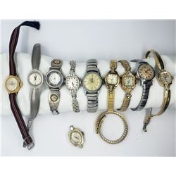 10-LADIES VINTAGE WRIST WATCHES