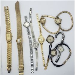 10-LADIES VINTAGE WRIST WATCHES