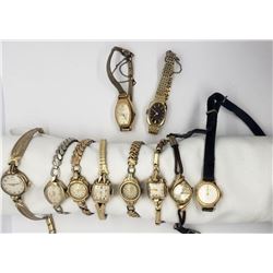 10-LADIES VINTAGE WRIST WATCHES