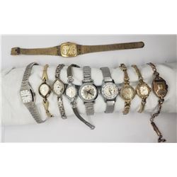 10-LADIES VINTAGE WRIST WATCHES