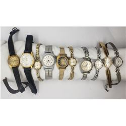 10-LADIES VINTAGE WRIST WATCHES