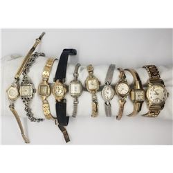 10-LADIES VINTAGE WRIST WATCHES