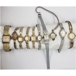 10-LADIES VINTAGE WRIST WATCHES