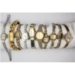 10-LADIES VINTAGE WRIST WATCHES