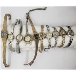 10-LADIES VINTAGE WRIST WATCHES