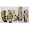Image 4 : 5-MENS VINTAGE WRIST WATCHES