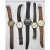 Image 1 : 5-MENS VINTAGE WRIST WATCHES