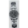 Image 1 : GENEVA CHRONOGRAPH SILVER TONE MENS WATCH