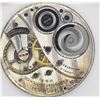 Image 5 : 3-POCKET WATCH MOVEMENTS FOR PARTS