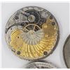 Image 4 : 3-POCKET WATCH MOVEMENTS FOR PARTS
