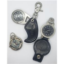 3-MENS POCKET / CLIP-ON WATCHES