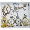Image 1 : 4-MODERN POCKET WATCHES (2) TRAIN DESIGN