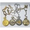 Image 2 : 4-MODERN POCKET WATCHES (2) TRAIN DESIGN