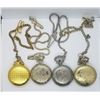 Image 3 : 4-MODERN POCKET WATCHES (2) TRAIN DESIGN