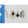 Image 3 : 4-STERLING PENDANTS-ALL DIFF STYLES
