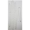 Image 1 : 4-STERLING CHAINS/NECKLACES