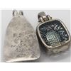 Image 5 : 4-STERLING PENDANTS WITH METALLIC/SPARKLY