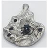 Image 2 : HANDMADE STERLING PENDANT WITH SAPPHIRE