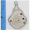 Image 3 : HANDMADE STERLING PENDANT WITH SAPPHIRE
