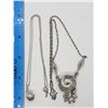 Image 5 : VINTAGE VAN DELL STERLING NECKLACE WITH CZ