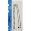 Image 3 : 20 INCH USA STERLING LINKED NECKLACE/CHAIN