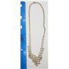 Image 3 : 16 INCH ITALY STERLING LINKED NECKLACE WITH