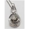 Image 2 : GORGEOUS!!! 925 STERLING NECKLACE WITH PENDANT