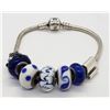 Image 2 : PANDORA STERLING BEADED BRACELET