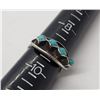 Image 4 : 2-NAVAJO STERLING RINGS WITH TURQUOISE STONE