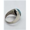 Image 5 : 2-NAVAJO STERLING RINGS WITH TURQUOISE STONE