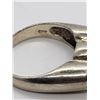 Image 7 : 3-UNIQUE STERLING RINGS WITH A SQUARE-LIKE