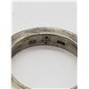Image 9 : 3-UNIQUE STERLING RINGS WITH A SQUARE-LIKE
