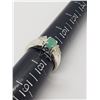 Image 3 : 5-STERLING BLING RINGS WITH GREEN AND CLEAR