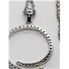 Image 4 : 2-STERLING NECKLACES/CHAINS PLUS ONE CIRUCLAR