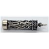 Image 2 : VINTAGE STERLING CYLINDER PENDANT WITH