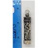 Image 4 : VINTAGE STERLING CYLINDER PENDANT WITH