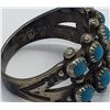 Image 4 : 2-NAVAJO STERLING RINGS WITH TURQUOISE STONE