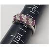 Image 4 : 3-STERLING BLING RINGS WITH RUBY STONE ACCENTS!