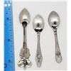 Image 2 : 3-VINTAGE STERLING SPOON BROOCHES/PINS