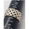 Image 3 : 4-MODERN STERLING BANDS WITH UNIQUE DESIGNS