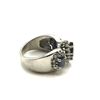 Image 3 : 14K RING W BLUE STONES & ACCENT DIAMONDS