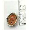 Image 3 : 14K CAMEO DIAMOND BROOCH