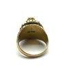 Image 3 : 10K LION RING W RUBY STONES