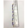 Image 3 : 14K PURPLE JADE BRACELET