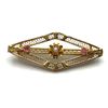 Image 1 : 10K GOLD VINTAGE PENDANT MESH